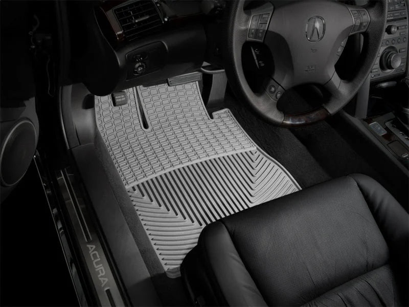 WeatherTech 93 Mercedes-Benz 300CE Front Rubber Mats - Grey - Additional View 5