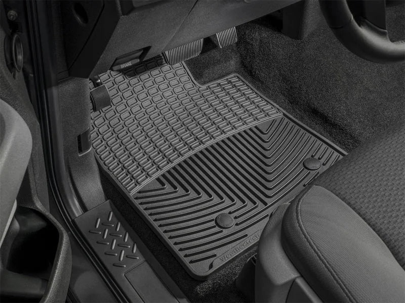 WeatherTech 94 Lincoln Town Car Front Rubber Mats - Black - Additional View 6