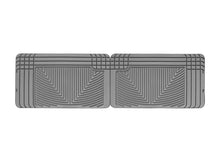 Load image into Gallery viewer, WeatherTech 96 GMC Rally Van Rear Rubber Mats - Grey - Side View
