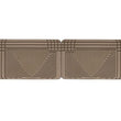 Load image into Gallery viewer, WeatherTech 96 GMC Rally Van Rear Rubber Mats - Tan - Main Product View