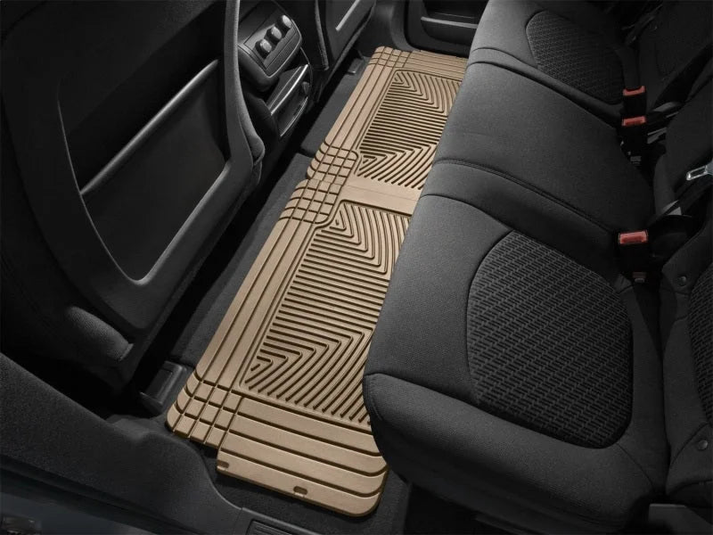 WeatherTech 96 GMC Rally Van Rear Rubber Mats - Tan - Additional View 5