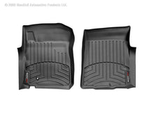 Load image into Gallery viewer, WeatherTech 97-02 Ford F150 Super Cab Front FloorLiner - Black - Main Product View