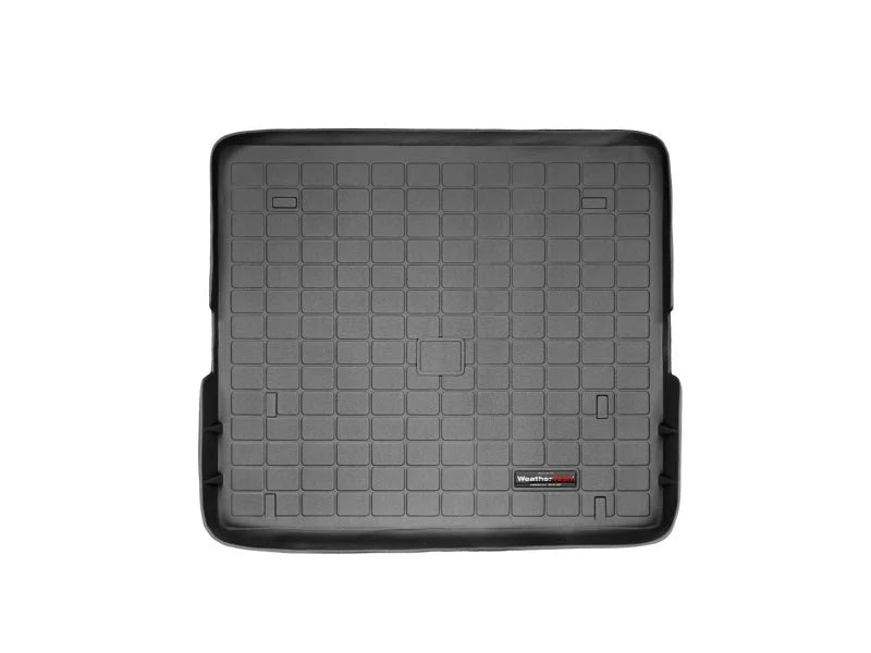 WeatherTech 97-02 Jeep Wrangler Cargo Liners - Black - Back View