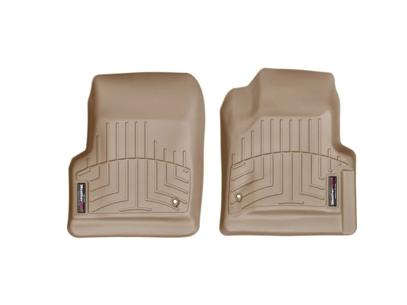 WeatherTech 97-06 Jeep Wrangler Front FloorLiner - Tan - Back View