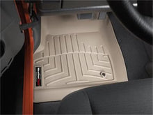 Load image into Gallery viewer, WeatherTech 97-06 Jeep Wrangler Front FloorLiner - Tan - Installation View