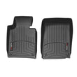 Load image into Gallery viewer, WeatherTech 98-00 BMW 323i Front FloorLiner - Black - Back View