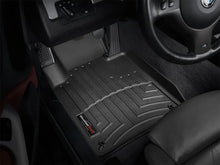 Load image into Gallery viewer, WeatherTech 98-00 BMW 323i Front FloorLiner - Black - Installation View