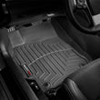 Load image into Gallery viewer, WeatherTech 98-02 Honda Accord Front FloorLiner - Black - Back View