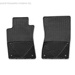 Load image into Gallery viewer, WeatherTech 98-04 Mercedes-Benz SLK230 Front Rubber Mats - Black - Main Product View