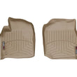 Load image into Gallery viewer, WeatherTech 98-05 Lexus LX470 Front FloorLiner - Tan - Installation View