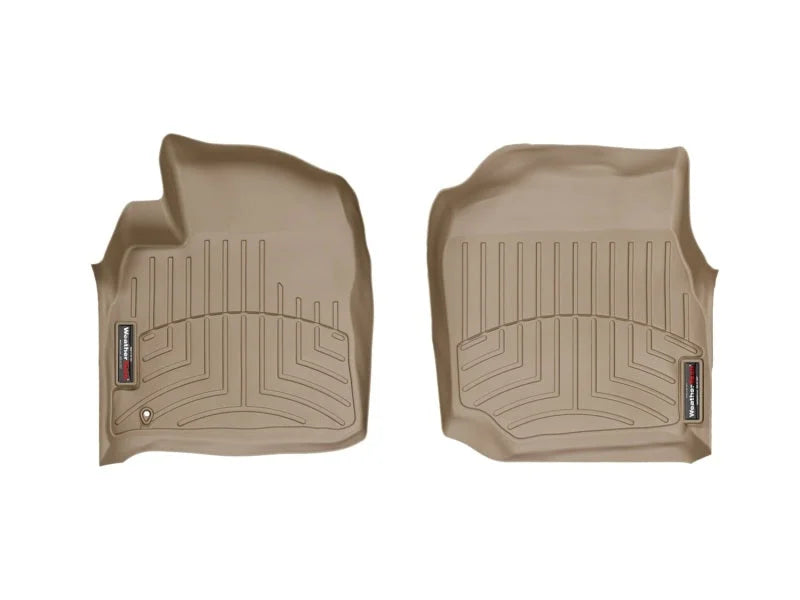 WeatherTech 98-05 Lexus LX470 Front FloorLiner - Tan - Installation View