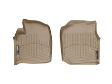 Load image into Gallery viewer, WeatherTech 98-05 Lexus LX470 Front FloorLiner - Tan - Installation View