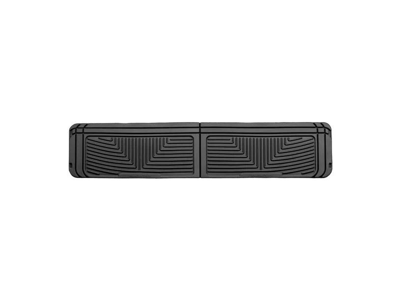 WeatherTech 98-07 Lexus LX470 Rear Rubber Mats - Black - Side View