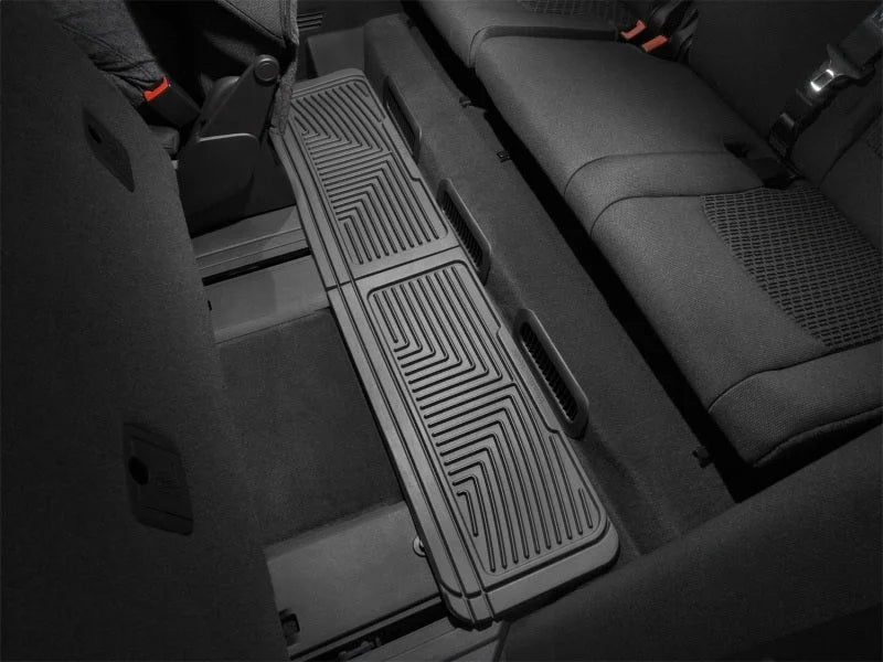 WeatherTech 98-07 Lexus LX470 Rear Rubber Mats - Black - Installation View