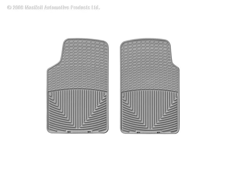 WeatherTech 98 Chevrolet Tracker Front Rubber Mats - Grey - Main Product View