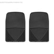 Load image into Gallery viewer, WeatherTech 98 Lincoln Navigator Front Rubber Mats - Black - Side View
