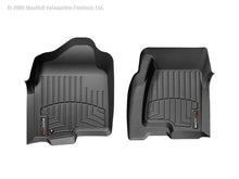 Load image into Gallery viewer, WeatherTech 99-00 Chevrolet Silverado Crew Cab Front FloorLiner - Black - Main Product View