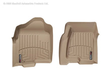Load image into Gallery viewer, WeatherTech 99-00 Chevrolet Silverado Crew Cab Front FloorLiner - Tan - Main Product View
