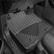 Load image into Gallery viewer, WeatherTech 99-00 Chevrolet Silverado Crew Cab Front Rubber Mats - Black - Main Product View