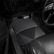 Load image into Gallery viewer, WeatherTech 99-00 Chevrolet Silverado Crew Cab Front Rubber Mats - Black - Installation View
