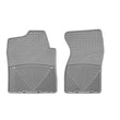 Load image into Gallery viewer, WeatherTech 99-00 Chevrolet Silverado Crew Cab Front Rubber Mats - Grey - Main Product View