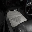 Load image into Gallery viewer, WeatherTech 99-00 Chevrolet Silverado Crew Cab Front Rubber Mats - Grey - Installation View