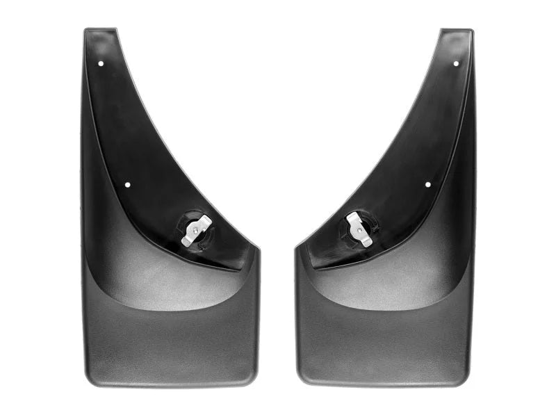 WeatherTech 99-07 Chevrolet Silverado No Drill Mudflaps - Black - Main Product View