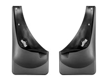 Load image into Gallery viewer, WeatherTech 99-07 Ford F-Series Super Duty No Drill Mudflaps - Black - Installation View