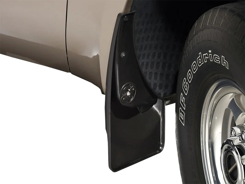 WeatherTech 99-07 Ford F-Series Super Duty No Drill Mudflaps - Black - Additional View 5