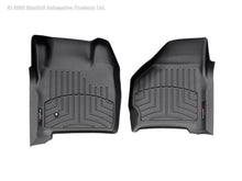 Load image into Gallery viewer, WeatherTech 99-07 Ford F250 Super Duty Crew Front FloorLiner - Black - Main Product View