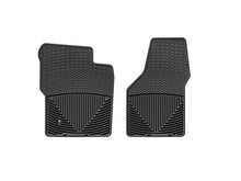 Load image into Gallery viewer, WeatherTech 99-07 Ford F250 Super Duty Crew Front Rubber Mats - Black - Main Product View