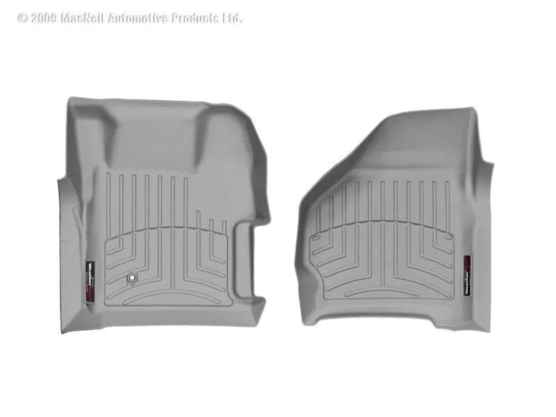 WeatherTech 99-07 Ford F250/F350/F450/F550 Super Duty Regular Cab Front FloorLiner - Grey - Main Product View