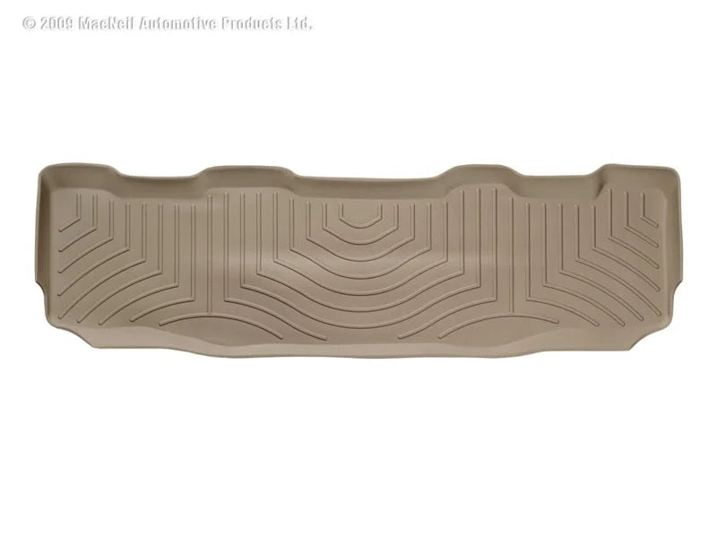 WeatherTech 99-10 Ford F250 Super Duty Crew Rear FloorLiner - Tan - Main Product View