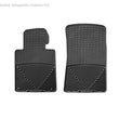 Load image into Gallery viewer, WeatherTech 99 BMW M3 Convertible Front Rubber Mats - Black - Main Product View