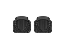 Load image into Gallery viewer, WeatherTech 99 BMW M3 Convertible Rear Rubber Mats - Black - Main Product View