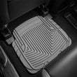 Load image into Gallery viewer, WeatherTech 99 BMW M3 Convertible Rear Rubber Mats - Grey - Installation View