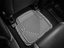 Load image into Gallery viewer, WeatherTech 99 BMW M3 Convertible Rear Rubber Mats - Grey - Installation View