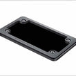 Load image into Gallery viewer, WeatherTech Billet Plate Frames - Black - Additional View 5