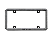 Load image into Gallery viewer, WeatherTech BumpFrame Black Satin Textured Finish License Plate Frame - Main Product View