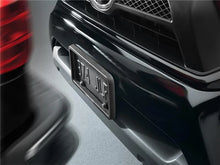 Load image into Gallery viewer, WeatherTech BumpFrame Black Satin Textured Finish License Plate Frame - Back View