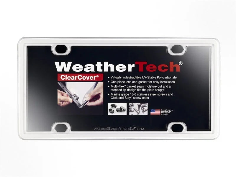 WeatherTech ClearCover - White - Installation View
