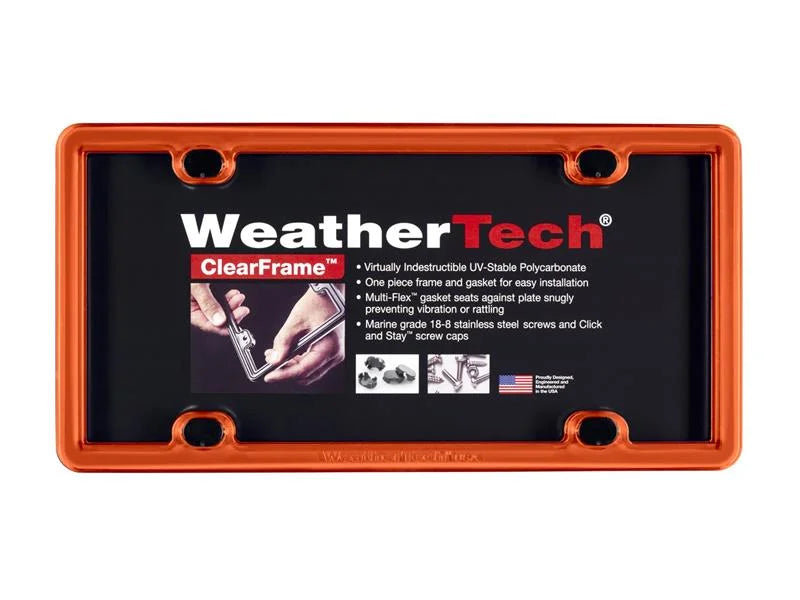 WeatherTech ClearFrame - Orange - Additional View 5
