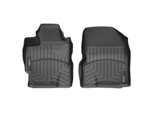 Load image into Gallery viewer, WeatherTech Front FloorLiner - Black fits 2008-2012 Scion Xd / 2007-2011 Toyota Yaris / 2007-2009 Toyota Yaris S - Back View