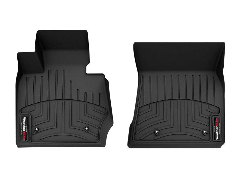 WeatherTech Front FloorLiner - Black fits 2011-2018 BMW X3 / X4 - Side View