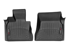 Load image into Gallery viewer, WeatherTech Front FloorLiner - Black fits 2017-2018 BMW X5 / BMW X5 / X6 / 2017-2019 BMW X6 - Main Product View