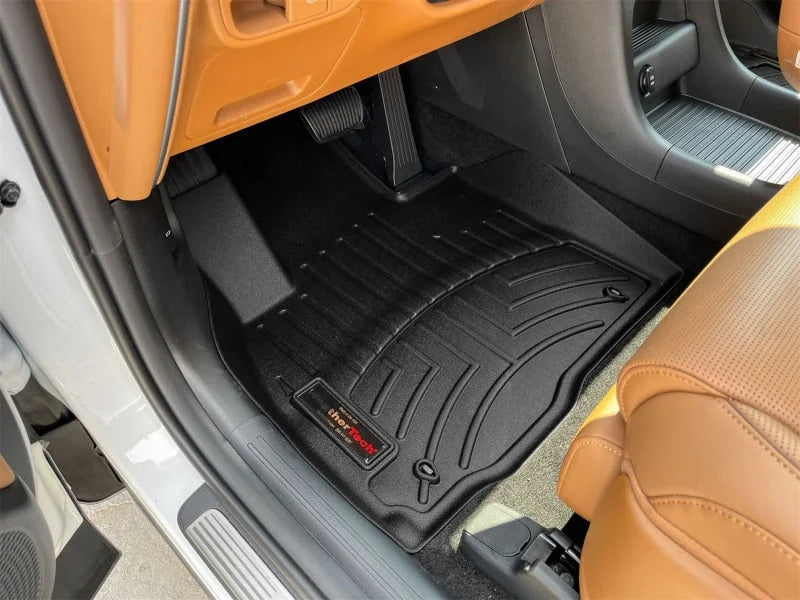 WeatherTech Front FloorLiner - Black fits 2026 Hyundai Palisade - Side View