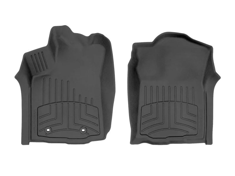 WeatherTech Front FloorLiner HP - Black fits 2016-2017 Toyota Tacoma - Main Product View