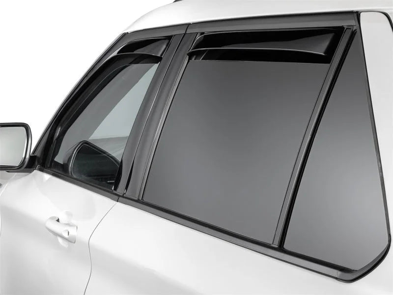 WeatherTech Front & Rear Side Window Deflectors - Dark Smoke fits 2020-2026 Ford Explorer ST - Main Product View