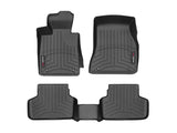 WeatherTech Front and Rear FloorLiners - Black (xDrive Only) fits 2017-2021 BMW 5-Series / 2018-2020 BMW 530E / 2018-2020 BMW 530E Xdrive / 2017-2021 BMW 530I / 2017-2020 BMW 530I Xdrive / 2017 BMW 535I GT / 2017 BMW 535I GT Xdrive / 2018 BMW 540D Xdrive