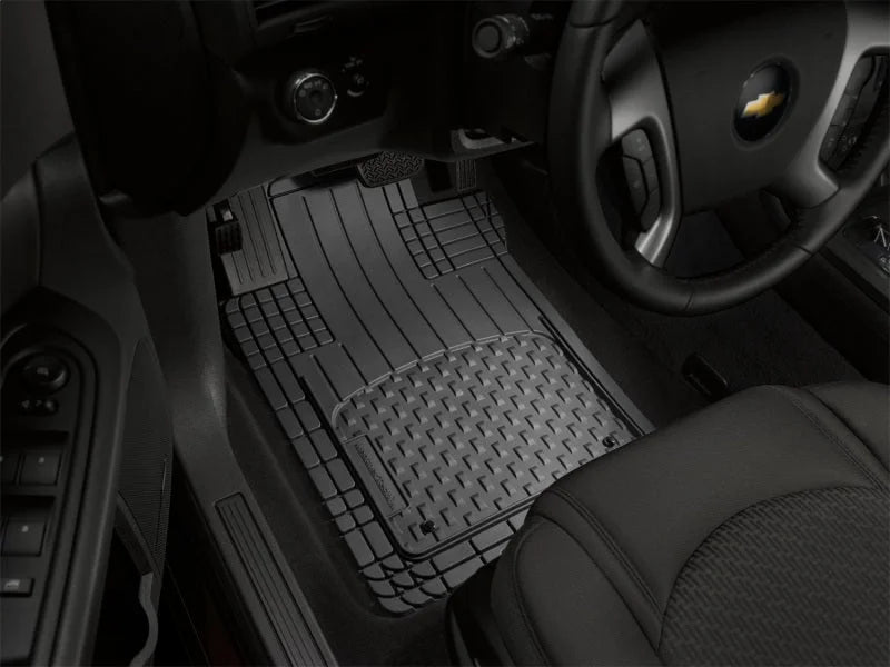 WeatherTech Front and Rear Heavy Duty AVM - Black - Back View